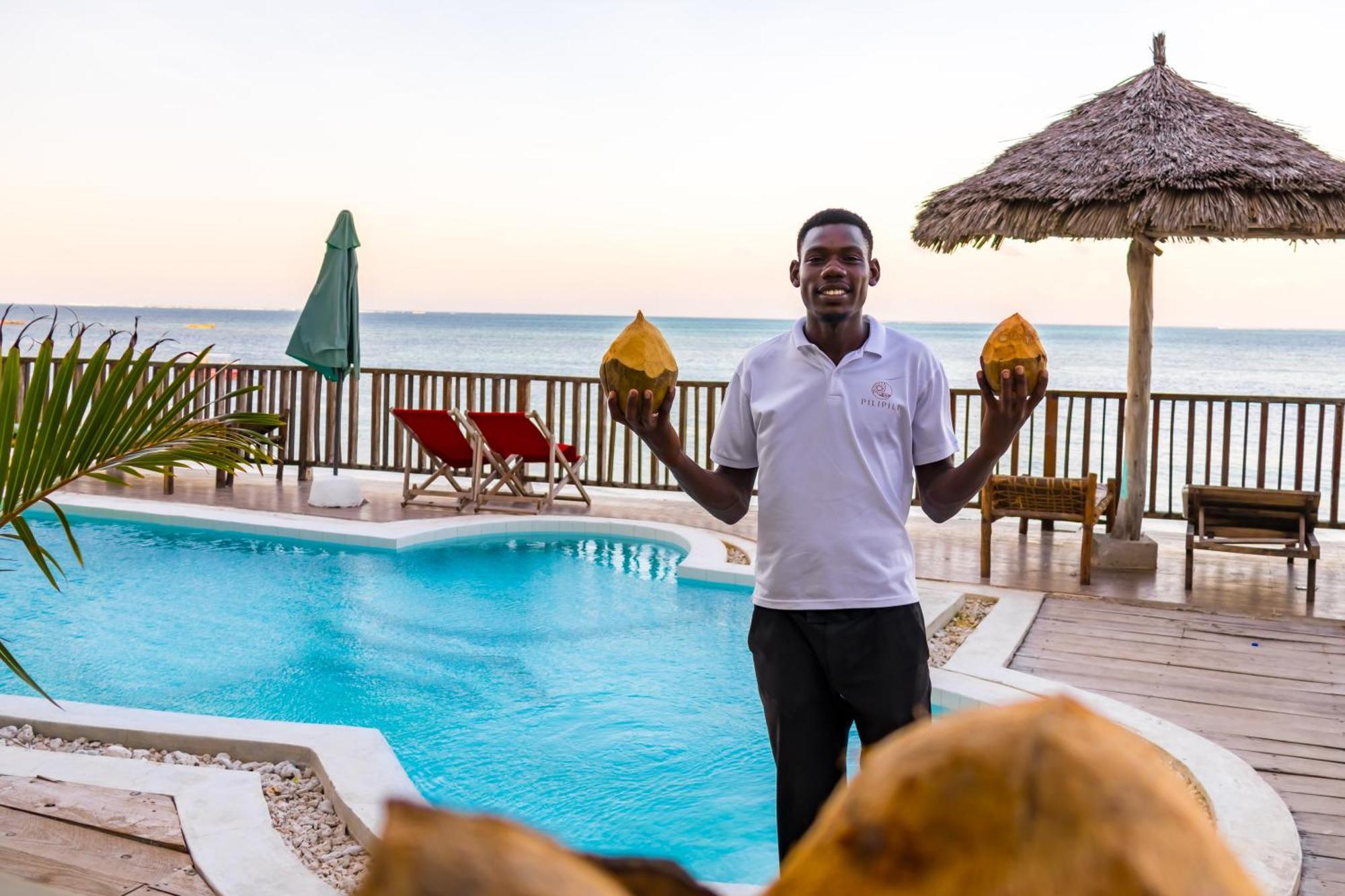 Pili Pili Zanzibar Hotels 江比阿 外观 照片
